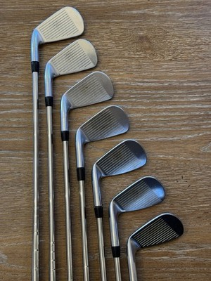 Titleist 718 AP2 Iron Set (4-PW) AMT Black S300 shafts (stiff) | eBay