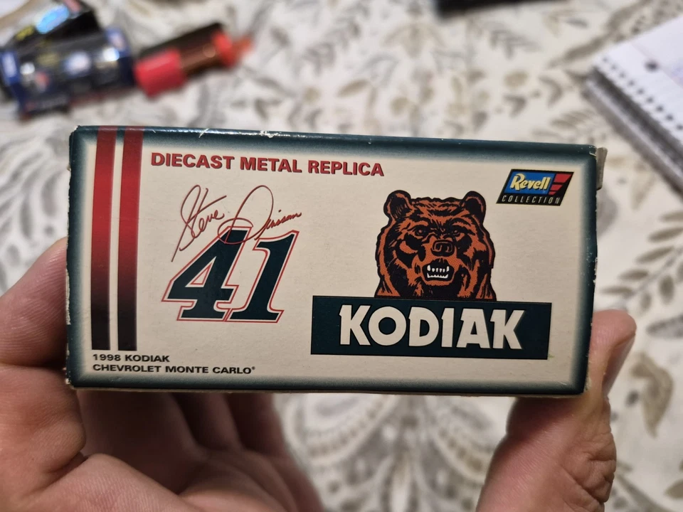 Nascar Revell 1998 1:64 diecast Steve Grissom Kodiak #41 edición limitada certificado de autenticidad Foto 4 de 4