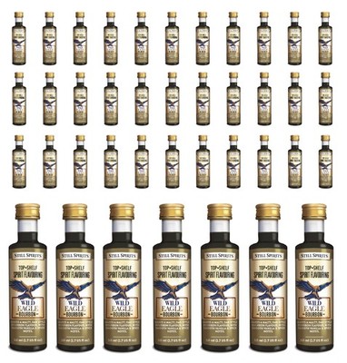 Still Spirits Top Shelf Wild Eagle Bourbon 50ml Home Brew Spirit Essence 40 PK