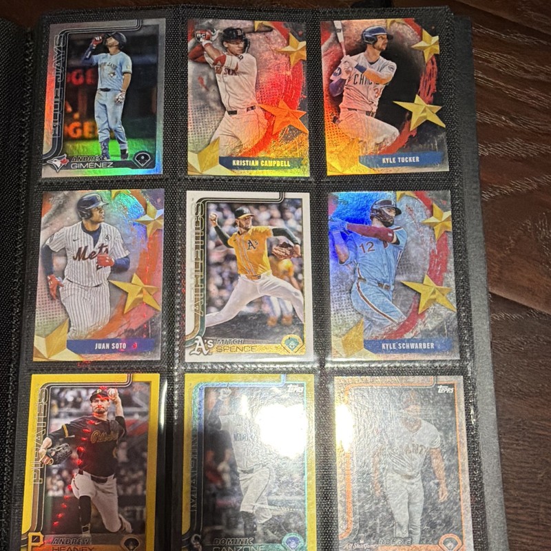 Topps 2024 MLB 9-Card Lot Stars of MLB & Topps Chrome Rookies Soto