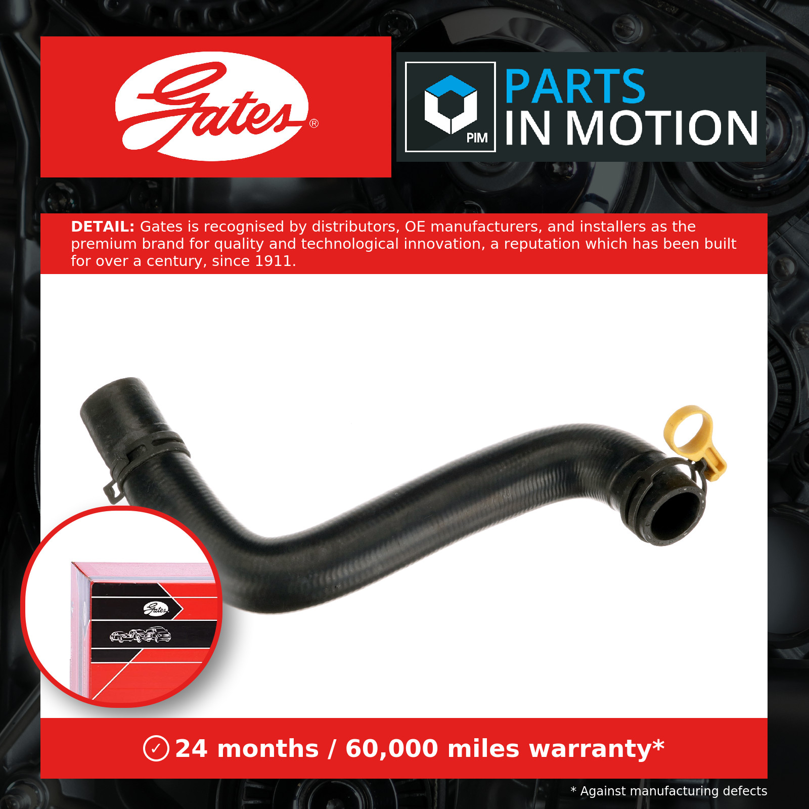 4x ✅Fits GATES 05-2047 INTERCOOLER HOSE ⭐UK Seller⭐ - Image 7