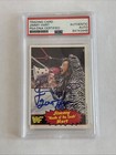 Jimmy Hart WWF Signed Autograph 1985 O-Pee-Chee Rookie Card 41 PSA Auth Auto