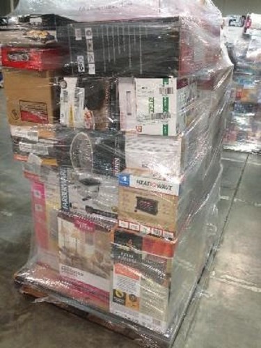 Major Retailer General Merchandise Customer Returns 5'-7' Average Pallet Height