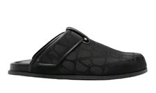 RARE Valentino Garavani VLogo Signature Sabots – Iconic Toile Iconographe — New