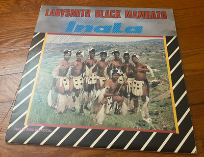 LADYSMITH BLACK MAMBAZO Inala ORIGINAL 1986 LP Vinyl Album EX