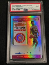 2019 Panini contenders finals rookie ticket Cam Reddish Auto 39/49 PSA 9