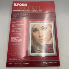 A3 PLUS 25 SHEETS 290g/sm Ilford Galerie Smooth Pearl Photo Paper NEW SEALED
