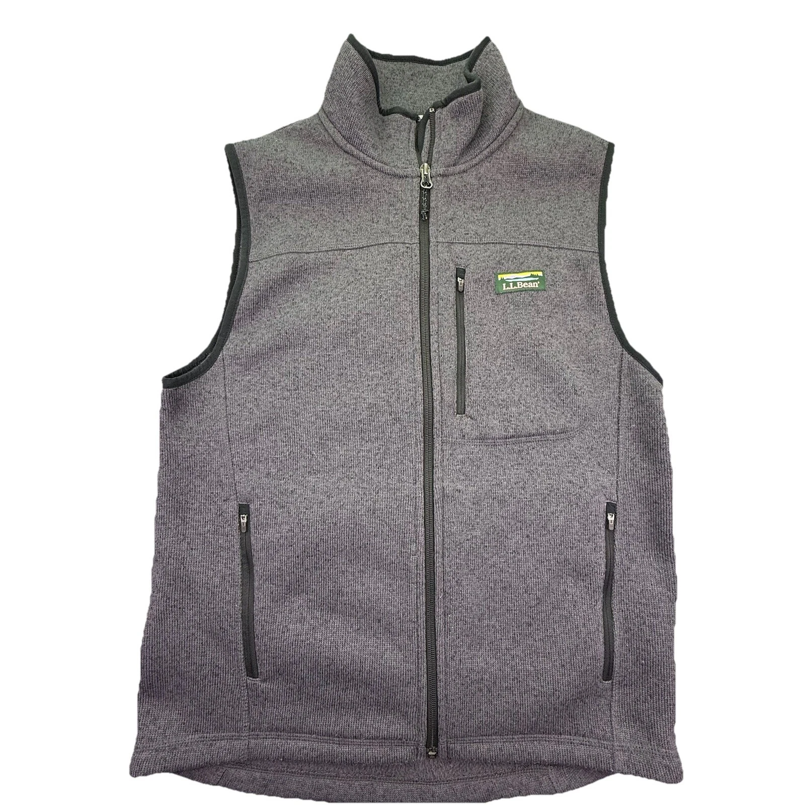 LL Bean Inner Fleece Vest Full Zip Men Sz Small Slightly Fitted Gray Mock Neck
Opens in a new window