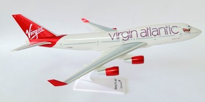 Boeing 747-400 Virgin Atlantic Airways Snap Fit Sammlermodell Maßstab 1:250 -