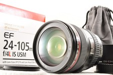 Canon EF 24-105mm f/4 L IS USM ULTRASONIC Zoom Lens w/Box,Hood Mint  3524