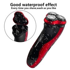 2026 Electric Shaver Mens Razor Rotary Waterproof Pop-Up Trimmer Wet Dry 4