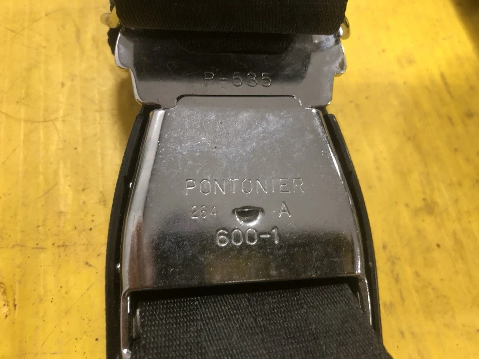 Chrysler 1973, Dodge Truck juego de cinturones de seguridad OEM. Como nuevo. 3493364, 3636062 Foto 3 de 4