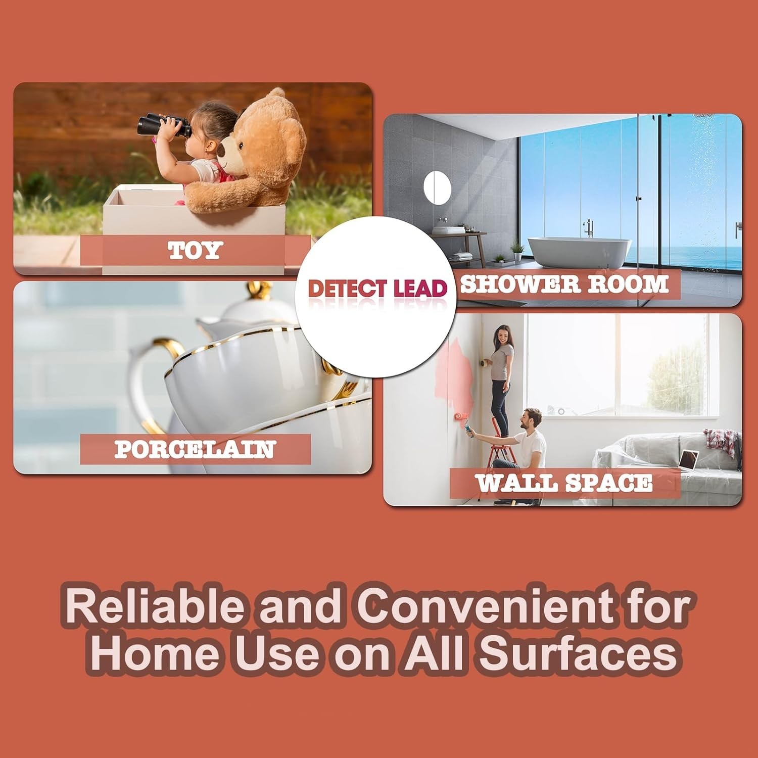 Lead  Kit Swabs 30 Pack Instant Results Home Lead Detection for Surfaces