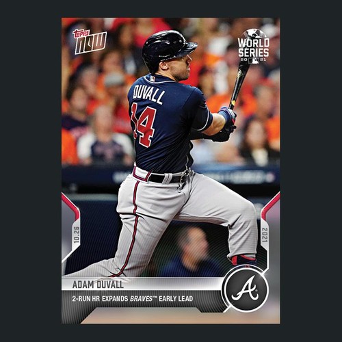 2021 Topps Now 1012 Adam Duvall