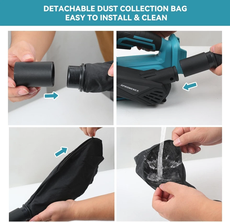 Cordless Belt Sander,18 Inch for Makita Battery 18V, Brushless Electric Power Be - Image 3 of 4