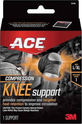ACE Compression Knee Support, Large/X-Large,907002