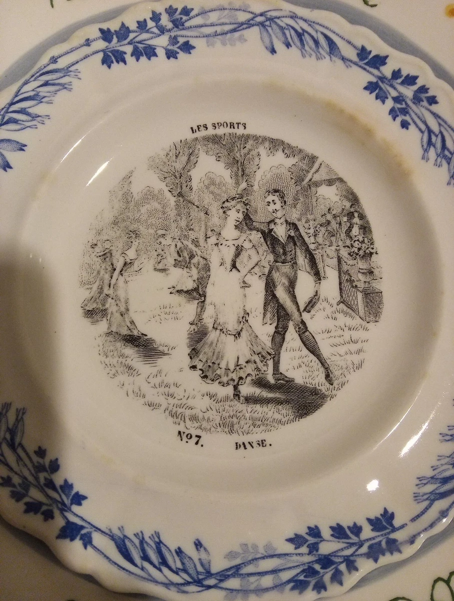 Creil Montereau In Antique Ceramic & Porcelain Plates & Chargers