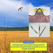 Bird Scarer Flying Kite Crops Farm Flying Bird Hawk Flying Kite