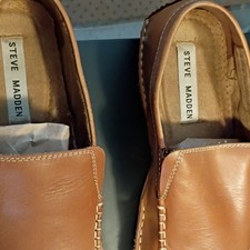 NEW Vintage Steve Madden \'Torell\' Western Square Toe Loafer Mens Size 12 Y2K Steve Madden Loafer Brown Casual Shoes for Men for sale | eBay main image 3