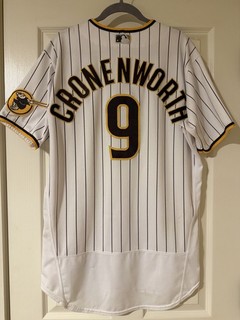 Jake Cronenworth Game Used Jersey (2) and Game hit Ball (2) COMBO 2021 Season!