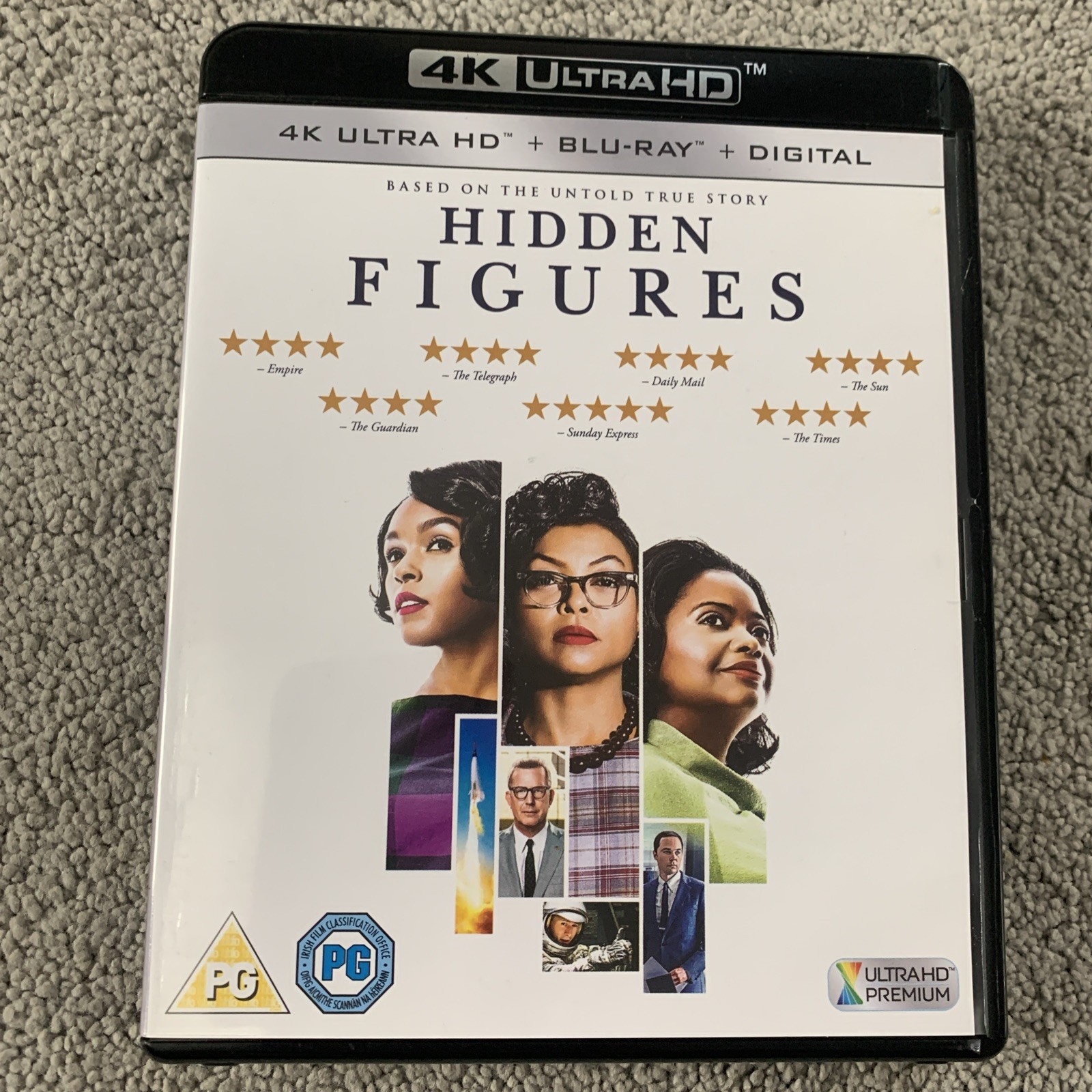 Hidden Figures - Taraji P. Henson, Octavia Spencer (4K Ultra HD & Blu-ray)