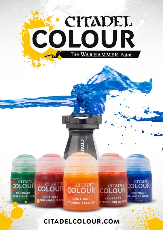 Warhammer Contrast Paints – 18ml Pots | Official Games Workshop