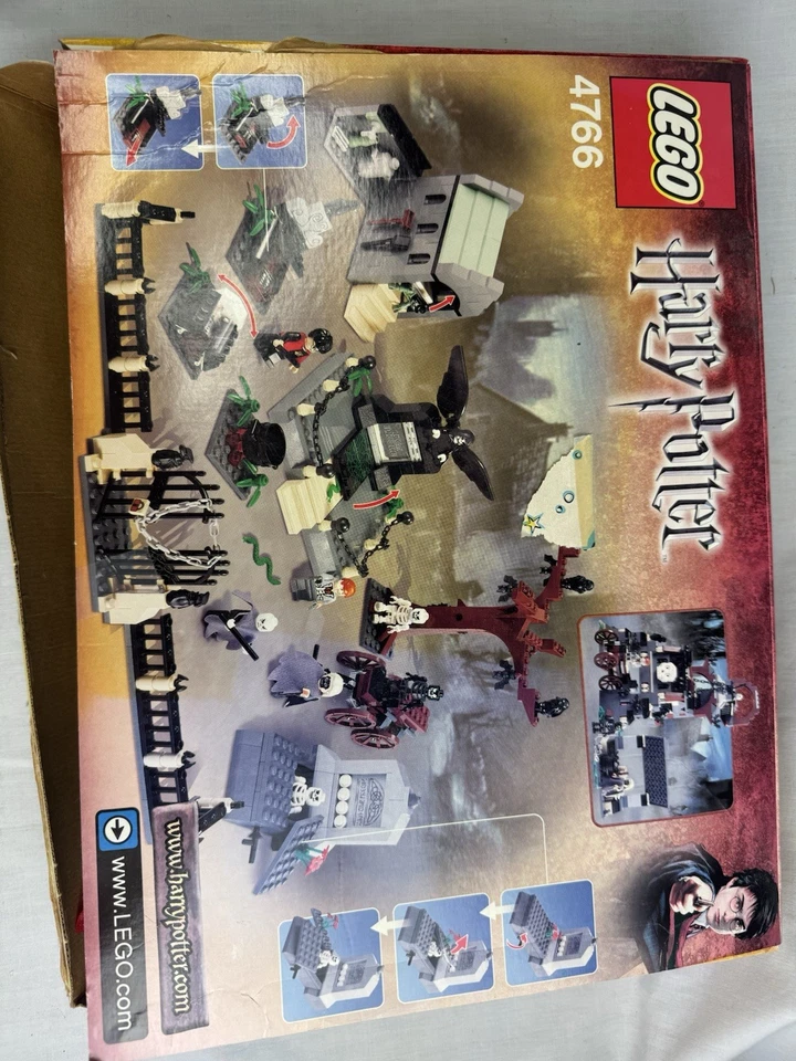 LEGO Harry Potter 4766 Graveyard Duel Complete all minifigs + Manual Adult owned - Image 2 of 4