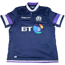 Macron Scotland Rugby Jersey BT Mobile Official Licensed Size S