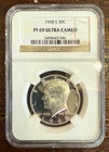 1968-S 50C (Proof - PF 69 Ultra Cameo) Kennedy Half Dollar
