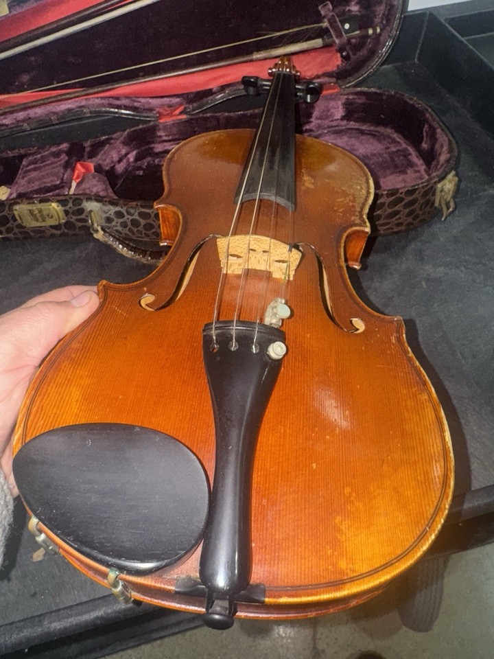 Ernest Heinrich Roth 1959 Violin 4/4 Size W/Case & Bow | eBay