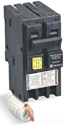 #ad Square D HOM230GFI Plug in Circuit Breaker 2P 30 Amp 120 240Vac 48Vdc $94.37