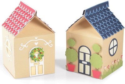 Sizzix Thinlits Die Set House Gift Box
