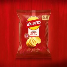 Walkers Ready Salted - 18 x 70g Bags