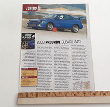 2003 Prodrive Subaru Wrx Original 2003 Article 2003 Prodrive Subaru Wrx Original 2003 Article