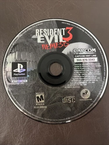Resident Evil 3 Nemesis - PlayStation 1 PS1