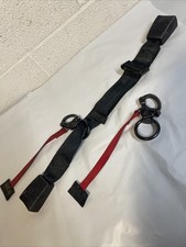 2016 Takata Lap Belt Point Racing Seat Belt Harness Black Quick Release Buckles