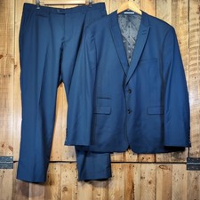 Skopes Kennedy 2 Piece Suit Navy Blue Tailored Fit 48R Chest W38 Short Trouser