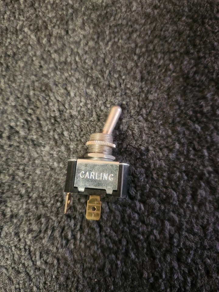 Interruptor de palanca de encendido/apagado Carling 10/15amp 250/125VAC 3/4 HP WO/tornillos Lote de 6 ELC2 Foto 3 de 3