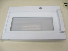 GE Microwave Door Assembly White WB56X44649 f...