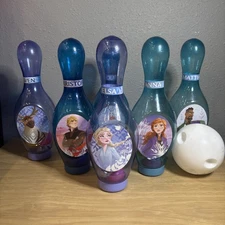 Disney Frozen Elsa Anna Sven Olaf Bowling Set Dolgen (Boys Girls Kids Gift)