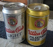 Utica club XX dry Pilsner Lager Flat Top Old Beer Can West End Brewing Utica NY