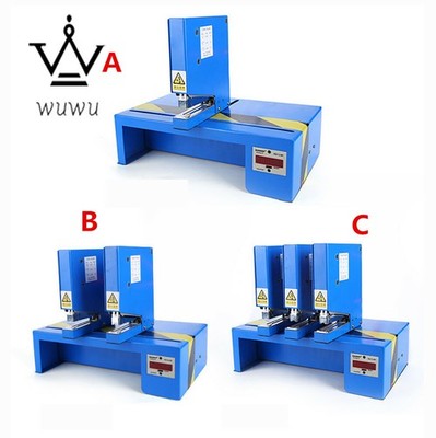 220V Pneumatic Binding Machine Electric Automatic Stapler Paper Binder + Counter