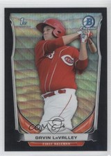 2014 Bowman Draft Chrome Black Wave Refractor Gavin LaValley #CDP115 0c5