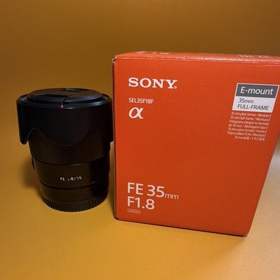 Sony FE 35mm F1.8 SEL35F18F E-Mount Objektiv AF/MF inkl. Gegenlichtblende