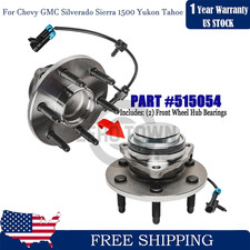 2wd Pair Front Wheel Bearing Hub For Chevy Gmc Silverado Yukon Tahoe Sierra 1500