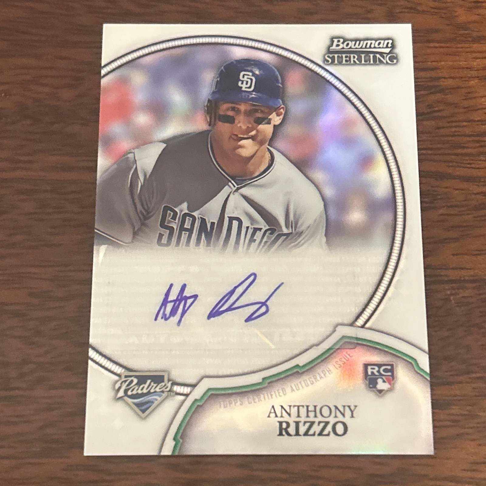 Anthony Rizzo 2011 Bowman Sterling RC Refractor Auto /199 - CUBS / YANKEES