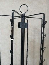 Revolving Spinner Rack 108 Clips Rotating Display Stand
