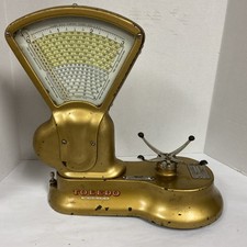 Toledo Scale Co 3 lb Candy Scale 405 A #562318 Rare Original Vintage