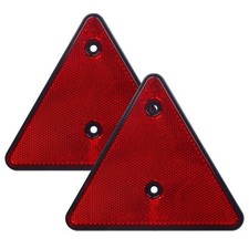 Safety Reflector Warning Signs Slow Moving Vehicle Triangle 2Pack