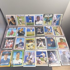 Chicago White Sox Baseball Card Lot 24 Frank Thomas Sammy Sosa Fisk 